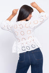Amelie white Broderie Anglaise blouse