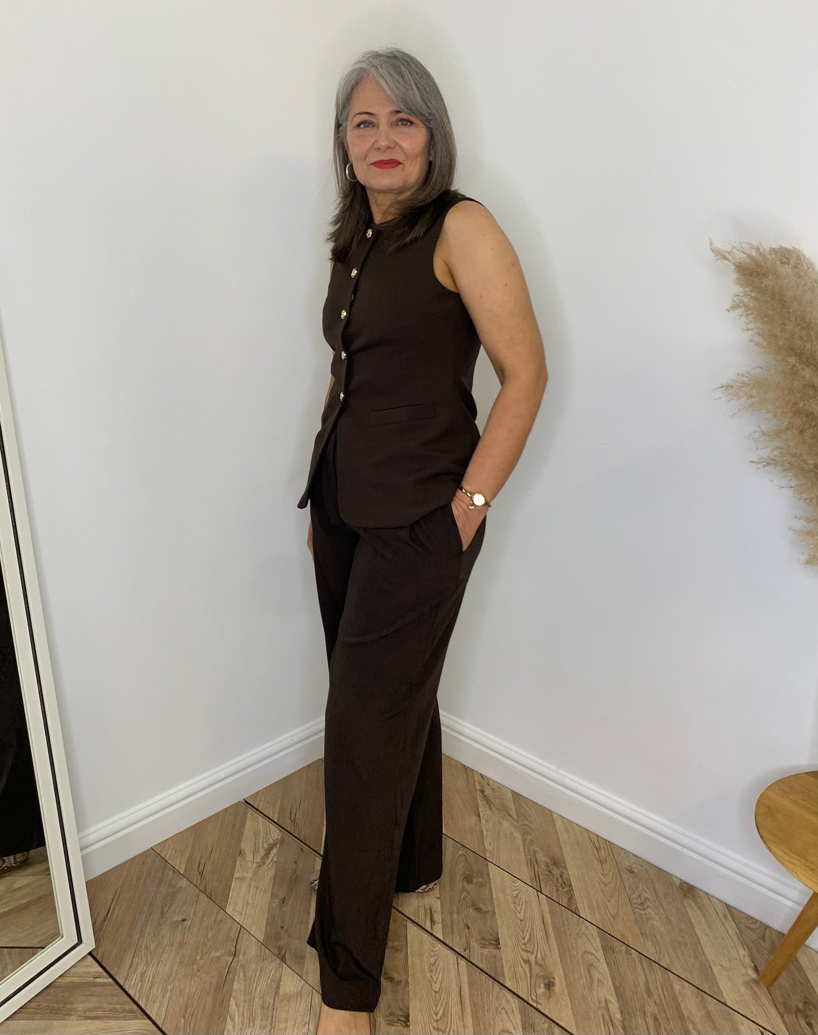 Sam Brown Tailored Waistcoat And Trouser Suit